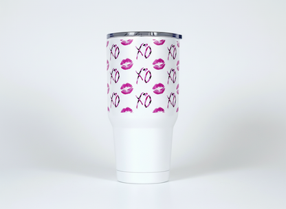 Envoltura UVDTF de XO &amp; Lips en color rosa