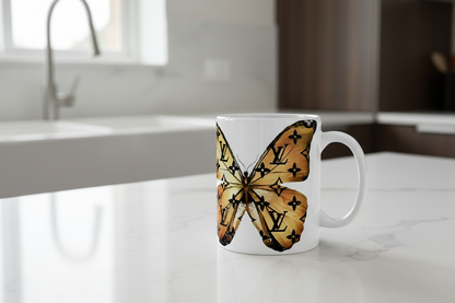 Louis Vuitton Butterfly - UVDTF Decal for cups/hard surfaces sticker