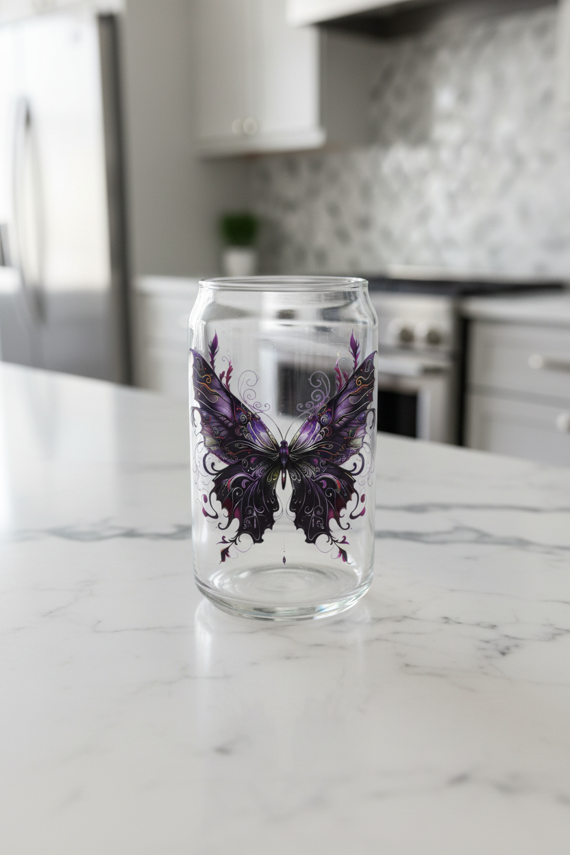 Purple Butterfly - UVDTF Decal for cups/hard surfaces sticker