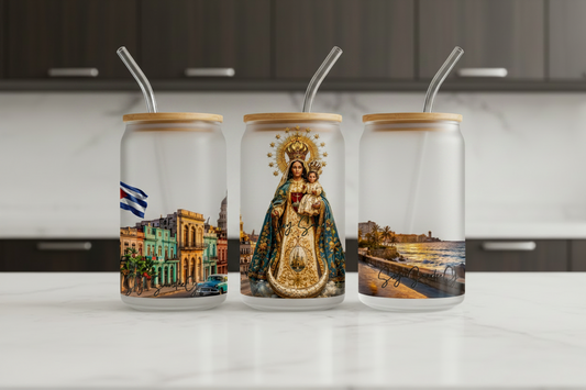 Cuba Caridad - UVDTF Wrap for cups/hard surfaces sticker