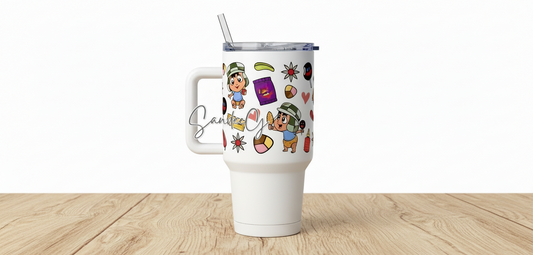 Chespirito Snacks - UVDTF Wrap for cups/hard surfaces sticker