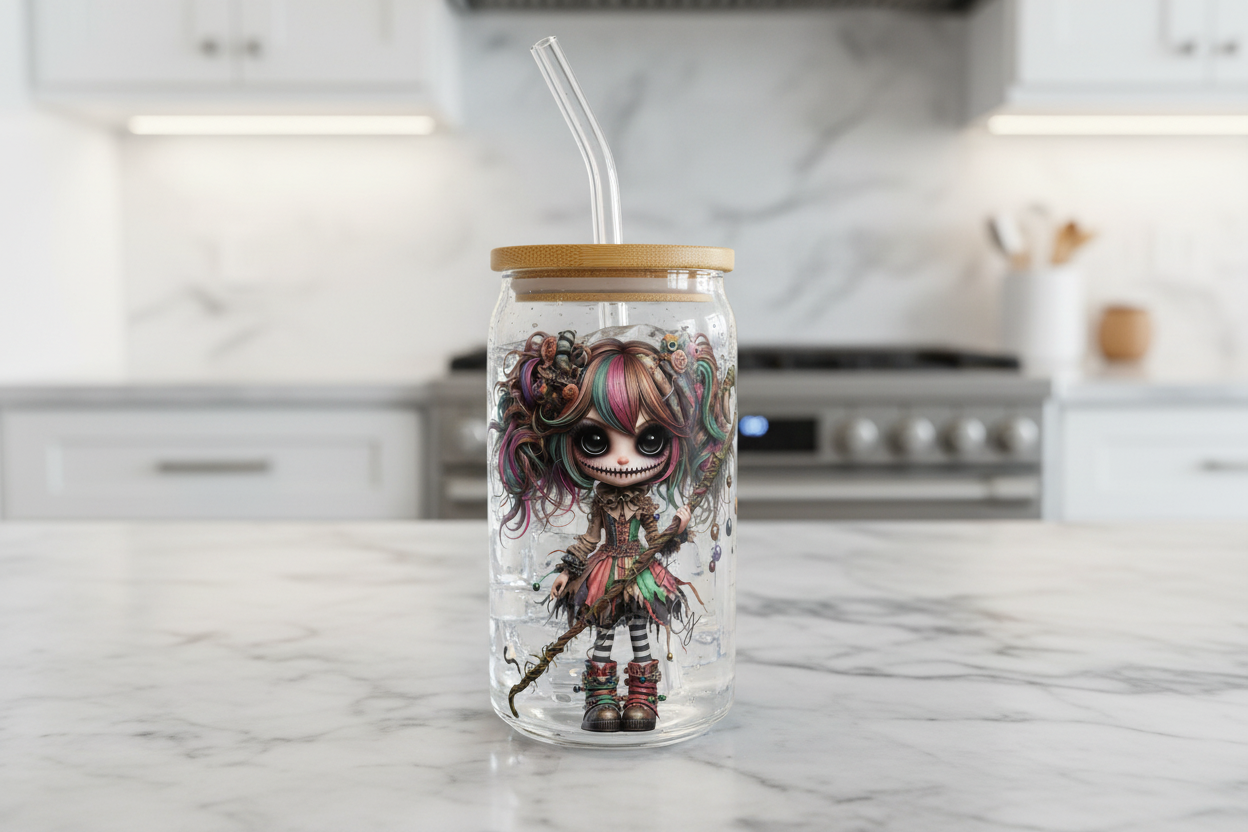 Voodoo Doll - UVDTF Decal for cups/hard surfaces sticker