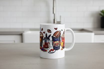 Touchdown Cups - UVDTF Wrap for cups/hard surfaces sticker