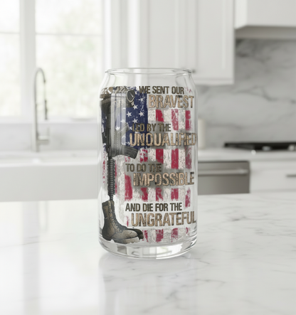 We Sent Our Bravest - UVDTF Decal for cups/hard surfaces sticker