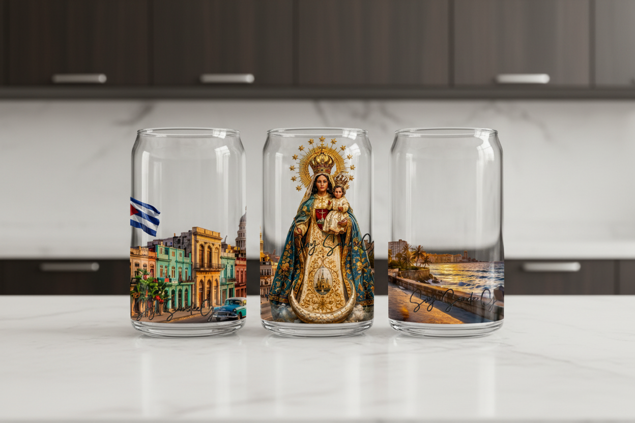 Cuba Caridad - UVDTF Wrap for cups/hard surfaces sticker