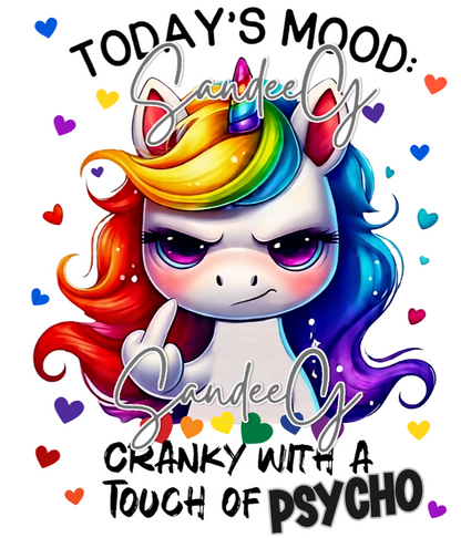 Today's Mood - UVDTF Decal for cups/hard surfaces sticker