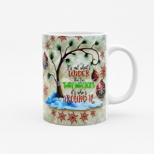 Ornament Christmas Trees - UVDTF Decal for cups/hard surfaces sticker