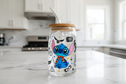 Stitch Harry Potter - UVDTF Wrap for cups/hard surfaces sticker