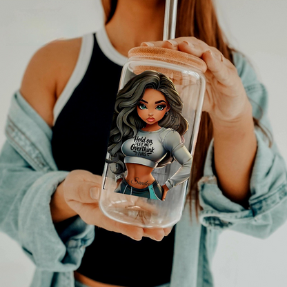 Hold On Let Me Overthink This - UVDTF Decal for cups/hard surfaces sticker