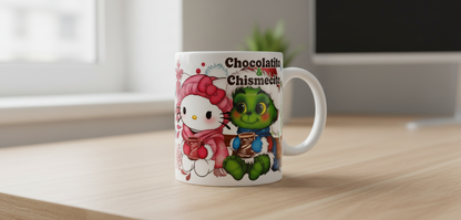 Modo de puntada de Grinch en envoltura UVDTF