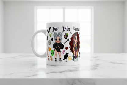 La Más Perras Cuties - UVDTF Wrap for cups/hard surfaces sticker