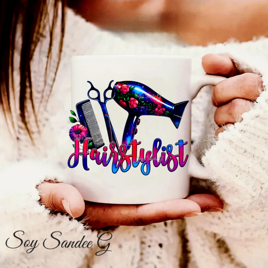 Hairstylist - UVDTF Decal for cups/hard surfaces sticker