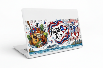 Puerto Rico Cruising - UVDTF Wrap for cups/hard surfaces sticker