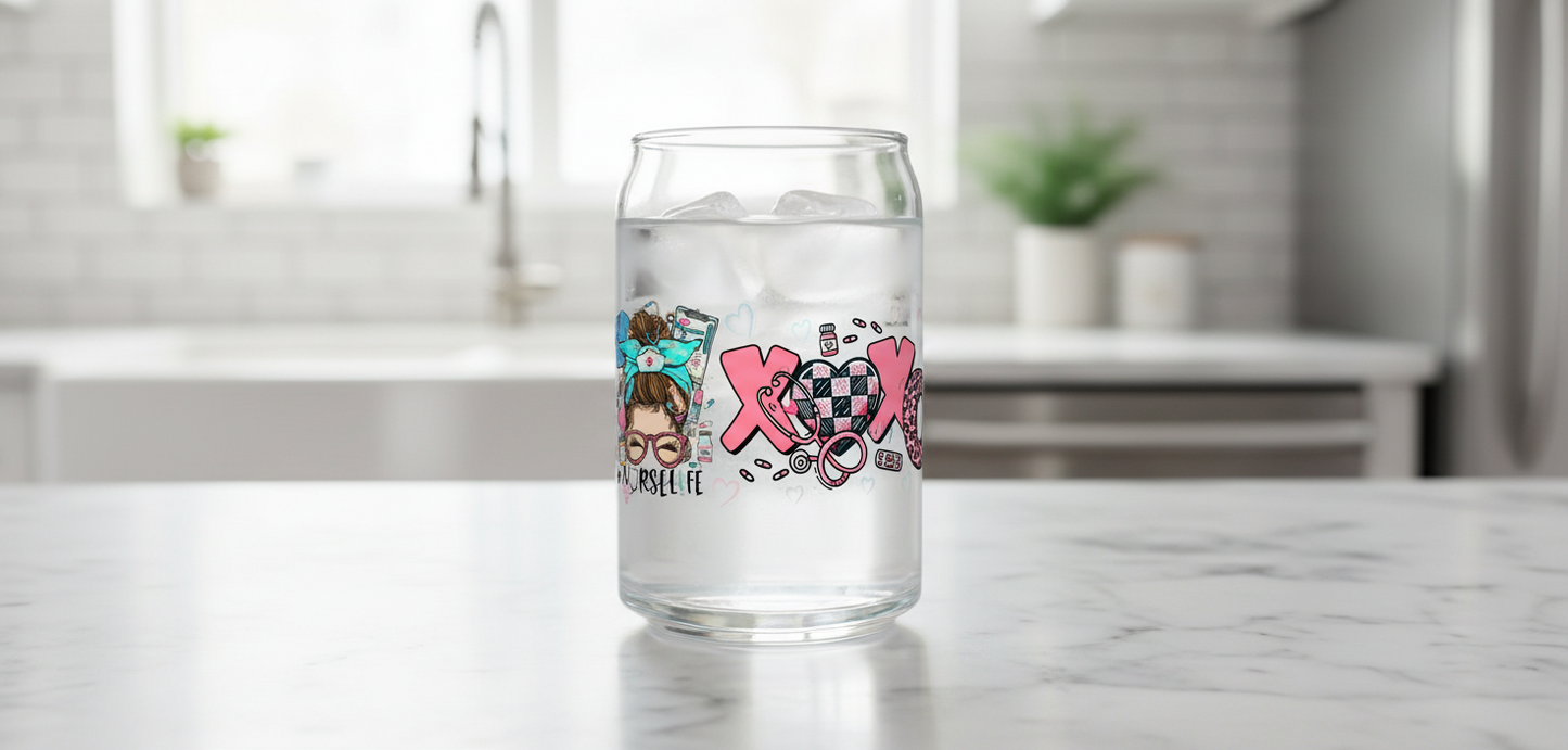 Envoltura UVDTF de Nurse Life XOXO