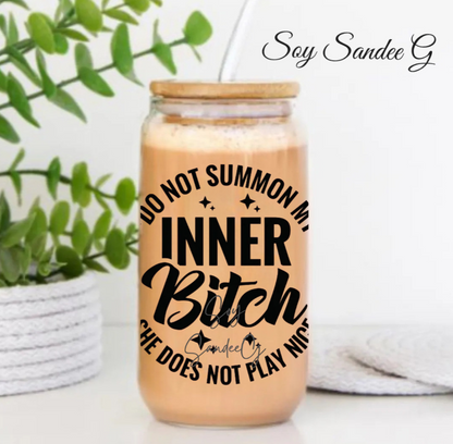 Inner Bitch - UVDTF Decal for cups/hard surfaces sticker