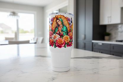 Yellow Roses Virgen - UVDTF Wrap for cups/hard surfaces sticker