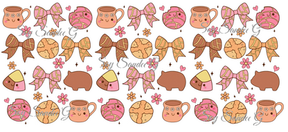 Talavera Jarras & Conchas - UVDTF Wrap for cups/hard surfaces sticker