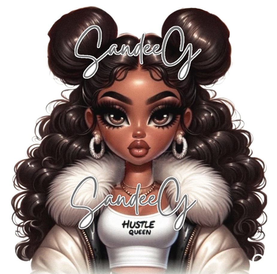 Hustle Queen - UVDTF Decal for cups/hard surfaces sticker