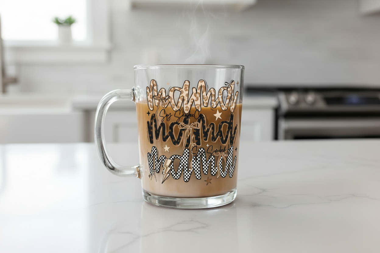 Mama Mama Mama - UVDTF Decal for cups/hard surfaces sticker