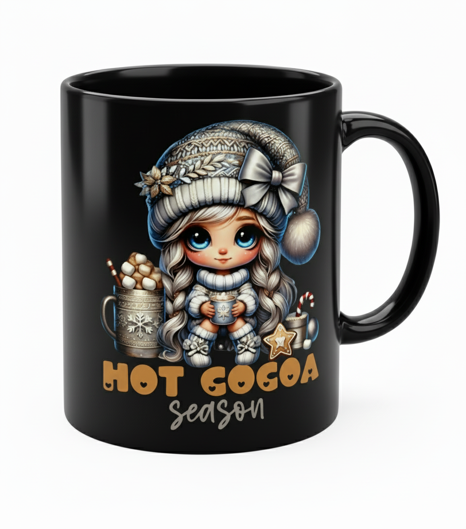 Hot Cocoa Season - UVDTF Decal for cups/hard surfaces sticker