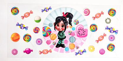 Penelope - UVDTF Wrap for cups/hard surfaces sticker