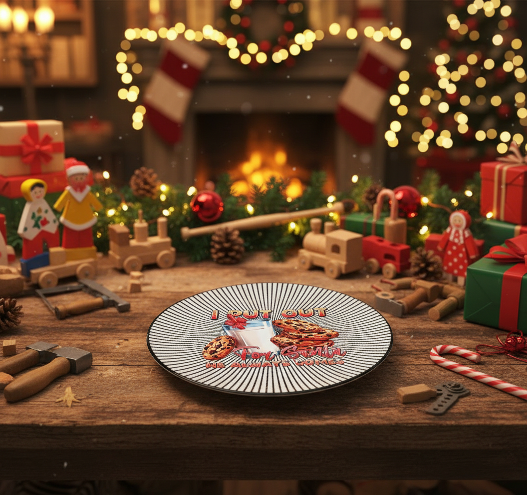 I Put Out For Santa - Dessert Plate