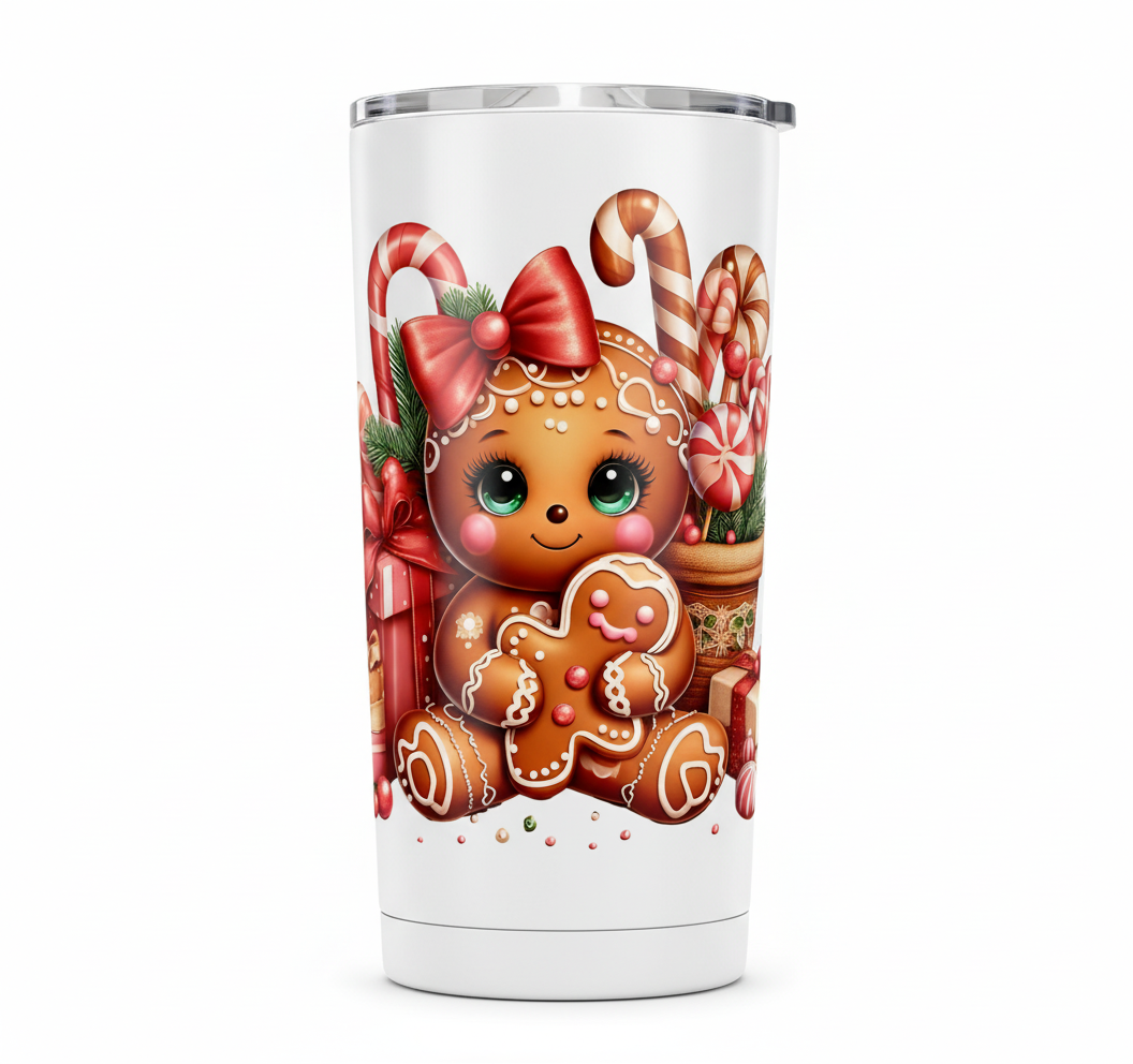 Gingerbread Girl - UVDTF Decal for cups/hard surfaces sticker