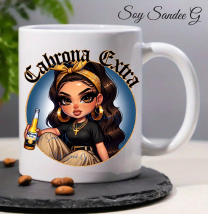 Cabrona Extra - UVDTF Decal for cups/hard surfaces sticker