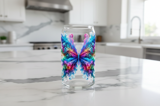 Calcomanía UVDTF Smoke Butterfly n.° 1