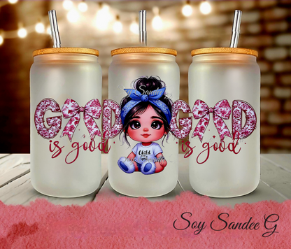 God Is Good - UVDTF Wrap for cups/hard surfaces sticker