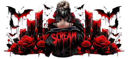 Scream - UVDTF Wrap for cups/hard surfaces sticker
