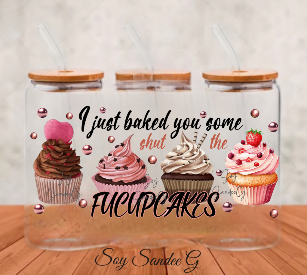 I just baked you some... - UVDTF Wrap for cups/hard surfaces sticker