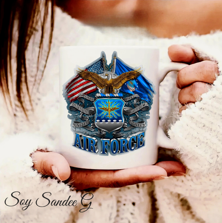 Air Force - UVDTF Decal for cups/hard surfaces sticker