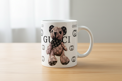 Gucci Bear - UVDTF wrap for cups/hard surfaces sticker