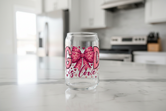 God is Love - UVDTF Wrap for cups/hard surfaces sticker