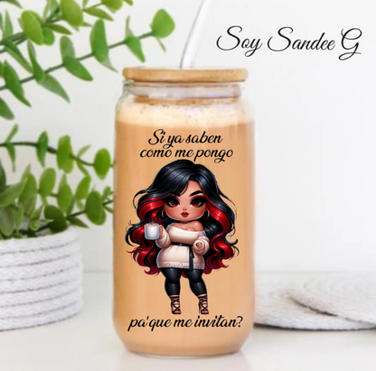 Si ya sabes como me pongo...Calcomanía UVDTF