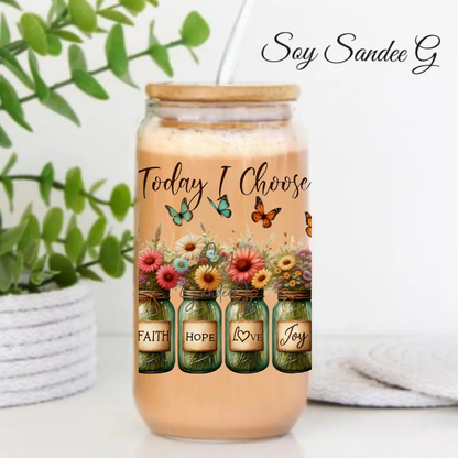 Today I Choose (4Jars) - UVDTF Decal for cups/hard surfaces sticker