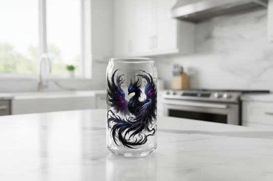 Gothic Phoenix - UVDTF Decal for cups/hard surfaces sticker