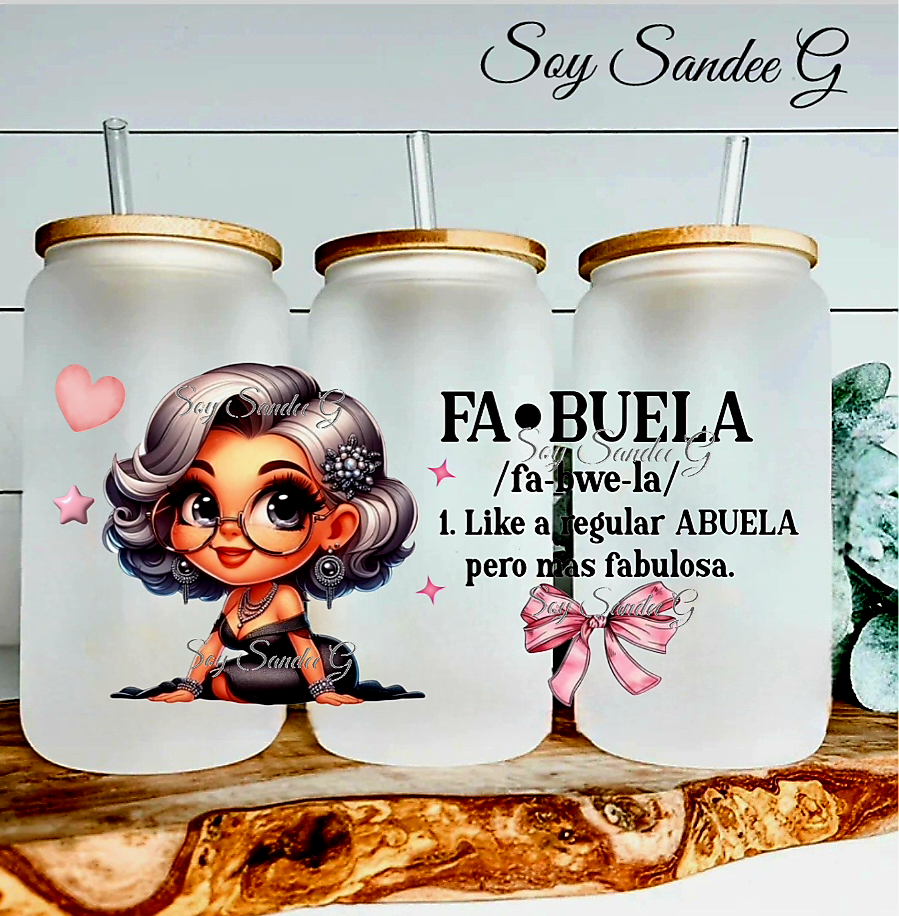 Fabuela - UVDTF Wrap for cups/hard surfaces sticker