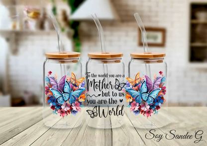 To the World you are a Mother  - UVDTF wrap for cups/hard surfaces sticker