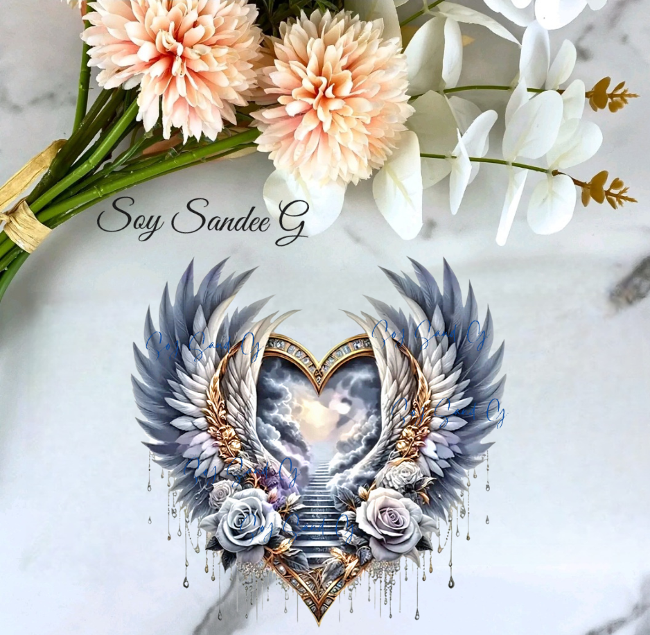 Calcomanía UVDTF con calavera de azúcar y bandera mexicana