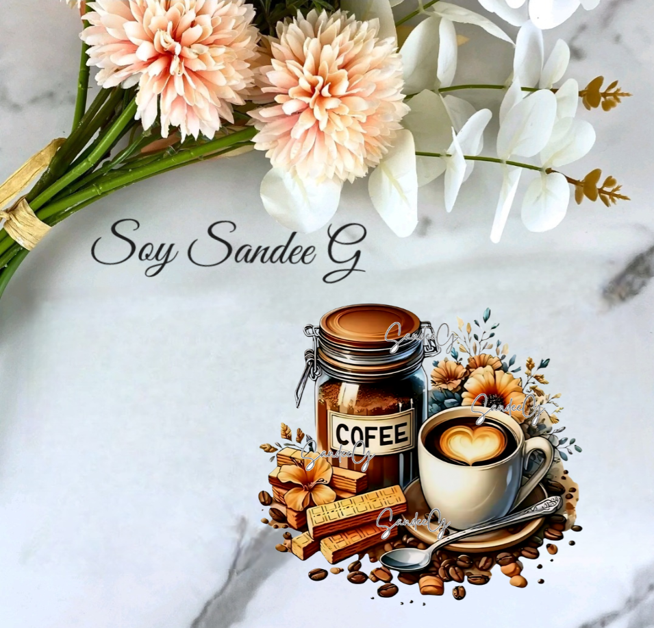 Coffee - UVDTF Decal for cups/hard surfaces sticker