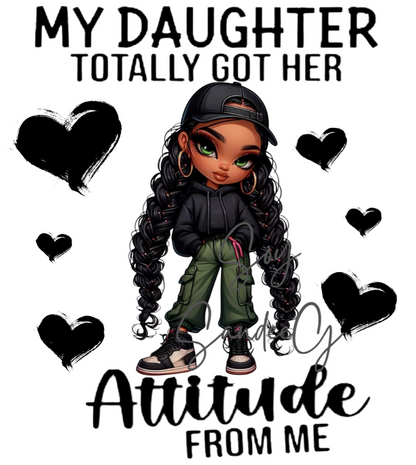 Shhh... No me hables hasta que mi taza esté vacía Calcomanía UVDTF