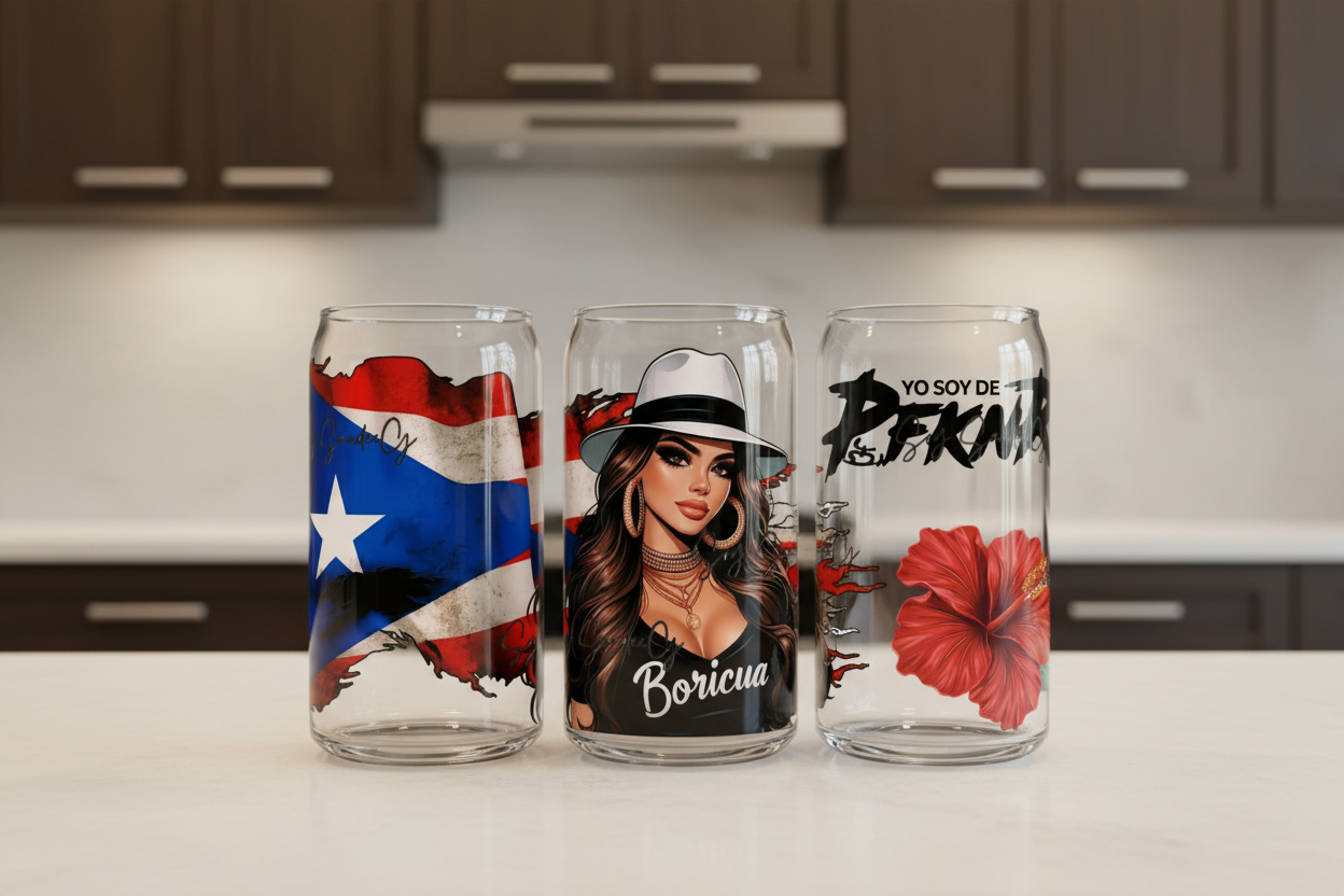 Yo Soy de PFKNR - UVDTF Wrap for cups/hard surfaces sticker
