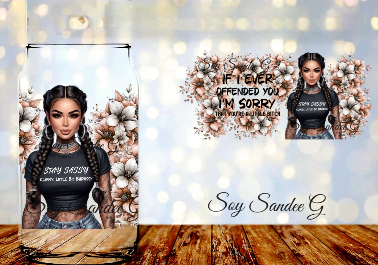 If I Ever Offended You - UVDTF Wrap for cups/hard surfaces sticker