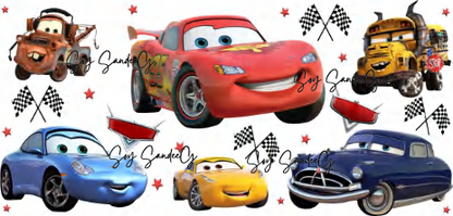 Cars the Movie - UVDTF wrap for cups/hard surfaces sticker