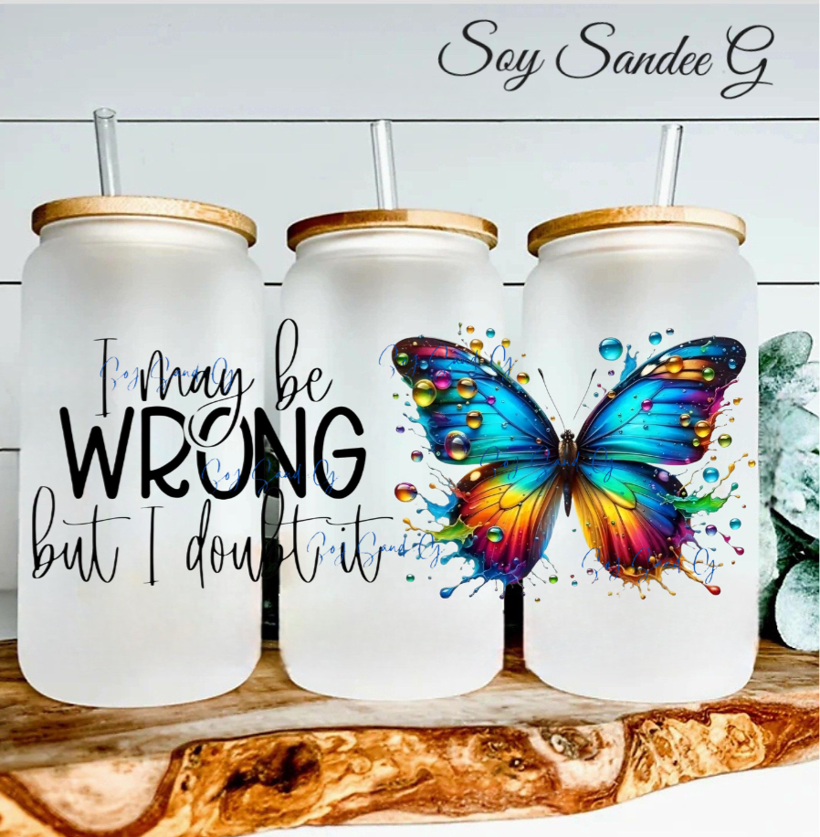 Puede que me equivoque, pero lo dudo - UVDTF Wrap