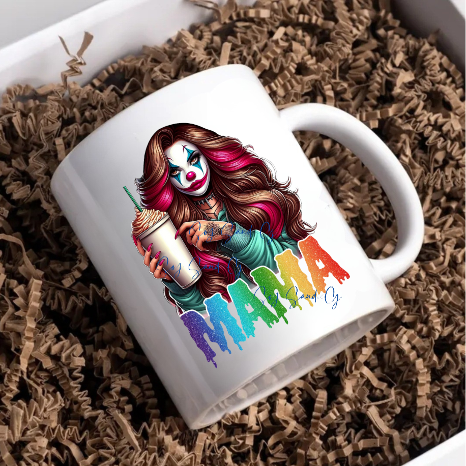 Killer Rainbow Mama - UVDTF Decal for 16oz Cup/Hard Surfaces