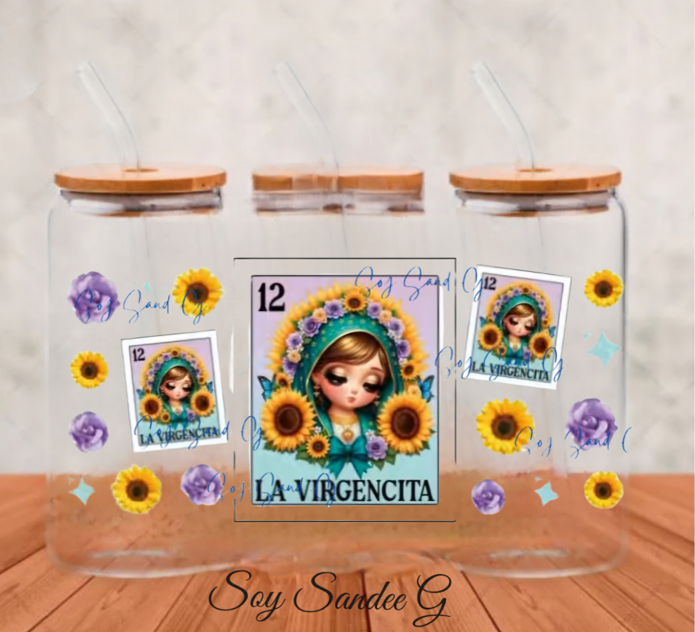 La Virgencita (Little Virgin) - UVDTF Wrap for cups/hard surfaces sticker
