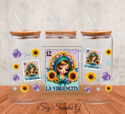 La Virgencita (Little Virgin) - UVDTF Wrap for cups/hard surfaces sticker